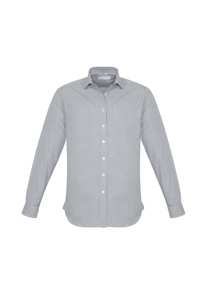 Mens Ellison Long Sleeve Shirt S716ML | Biz Collection AU